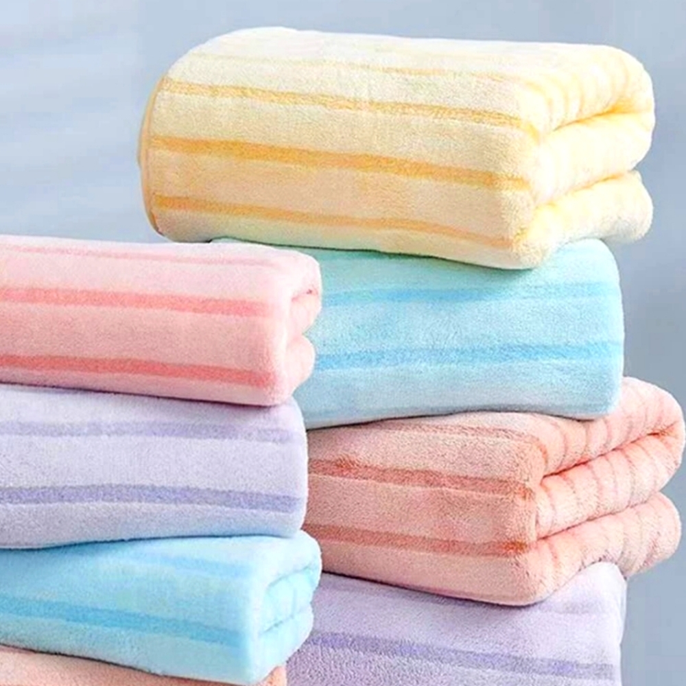 1 pc random color Bath towel 34cm x 74 cm super soft